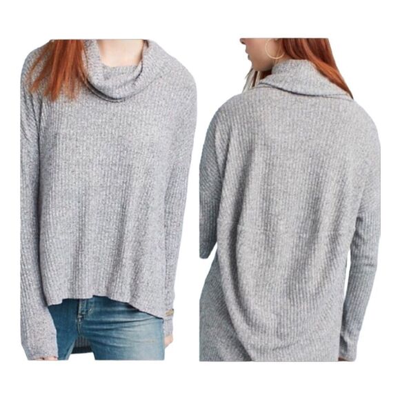 Maeve Small TurtleNeck/Cowl OverSized Sweater Tunic - Picture 2 of 9
